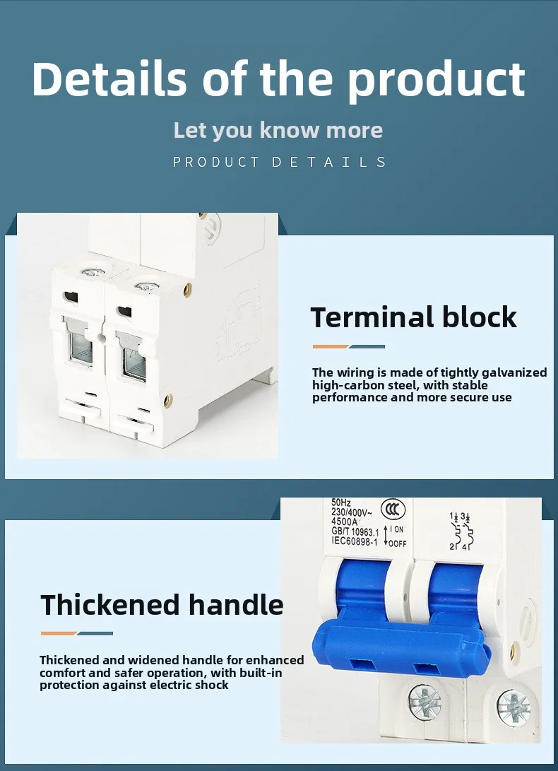Small Circuit Breaker 1P